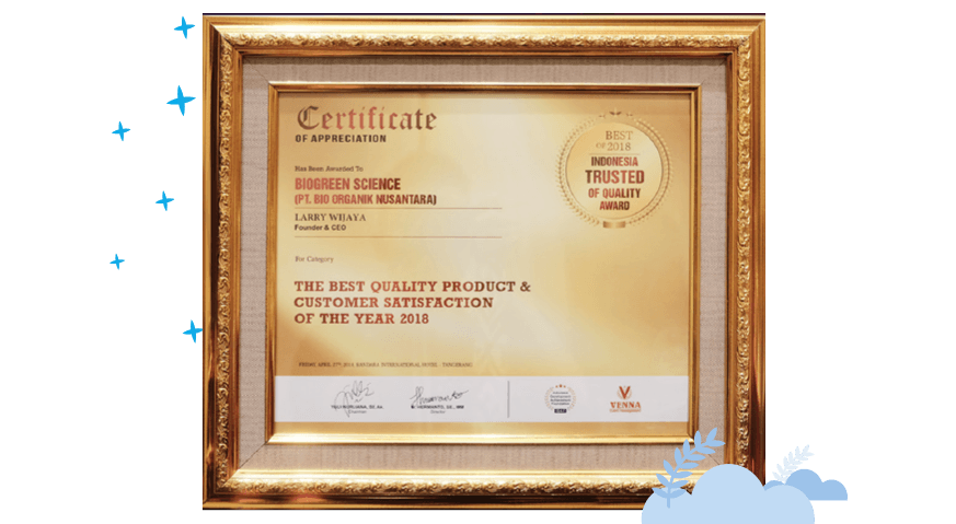 The Best Quality Product & Customer Satisfaction Of The Year 2018